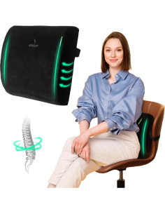 Cojín Lumbar Ergonómico Upright URA17B-IN Espuma Viscoelástica 2