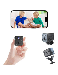 Cámara Espía Javiscam 4K WiFi con Batería de 2800mAh