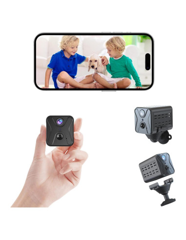 Cámara Espía Javiscam 4K WiFi con Batería de 2800mAh