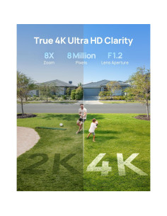 Cámara de Seguridad Solar Anona Aurora 4K Inalámbrica 2