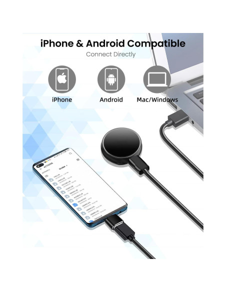 Grabadora de Voz Cohana YXVR-001 64GB con AI y 4000h