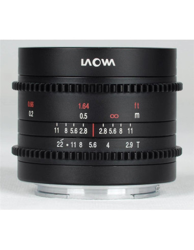 Lente Cine Laowa 9mm T2.9 Zero-D para Micro Cuatro Tercios