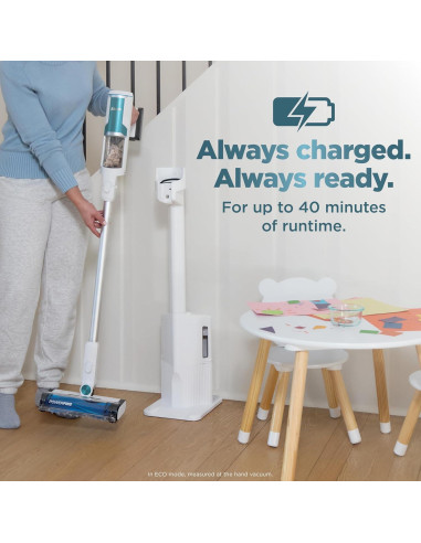 Aspiradora Inalámbrica Shark Clean & Empty - 40 min, HEPA, 1.3L