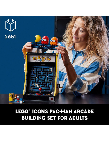 LEGO Icons Arcade PAC-Man 10323 - Set de Construcción Retro