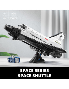Juego de Bloques de Construcción TYCOLE Transbordador Espacial 536 Piezas 2