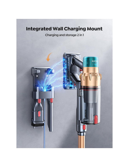 Aspiradora Inalámbrica SMOTURE VAC01 600W 50KPA 65 Min