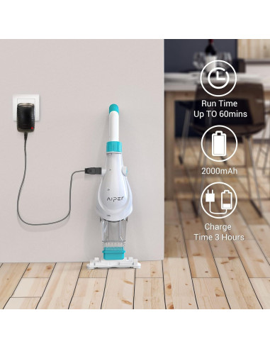 Aspiradora de Piscina AIPER Pilot H1 Inalámbrica 60 min