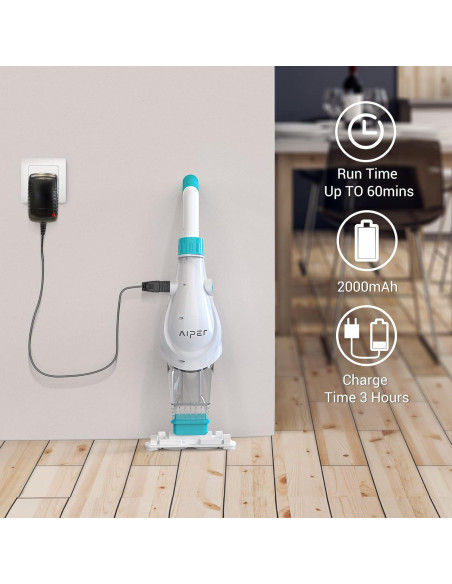 Aspiradora de Piscina AIPER Pilot H1 Inalámbrica 60 min