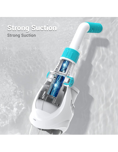 Aspiradora de Piscina AIPER Pilot H1 Inalámbrica 60 min