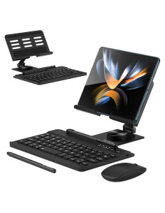 Teclado Bluetooth Inalámbrico Enituo + Soporte Ajustable + Lápiz