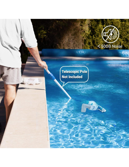 Aspiradora de Piscina AIPER Pilot H1 Inalámbrica 60 min