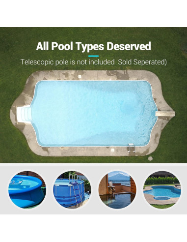 Aspiradora de Piscina AIPER Pilot H1 Inalámbrica 60 min