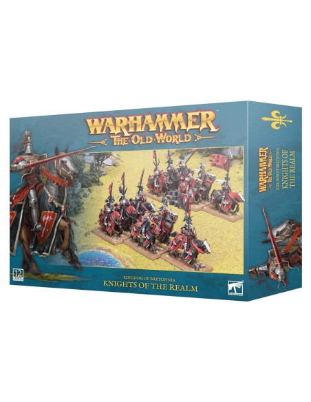 Caballeros del Reino Games Workshop Bretonnia 12 Miniaturas