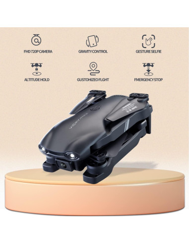 DRONEEYE 4DV13 Dron con cámara FPV HD 1080P, 2 baterías