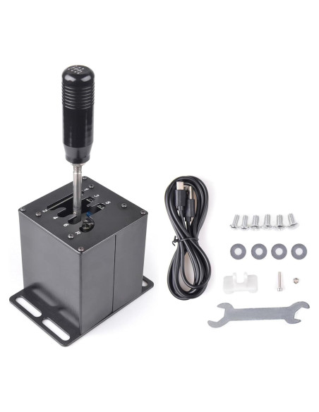 Simulador de PC USB CNRAQR Shifter 6+R para Volantes