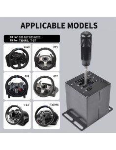 Simulador de PC USB CNRAQR Shifter 6+R para Volantes 2