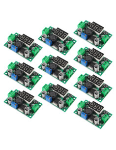 10PCS Convertidor Buck LM2596 AITRIP DC-DC Ajustable 4-40V