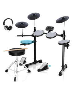 Batería Electrónica Vangoa VED-B10 8 Piezas Silenciosa