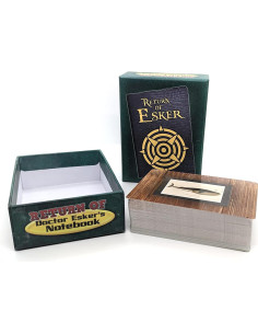 Juego de Cartas Regreso del Cuaderno del Doctor Esker 2