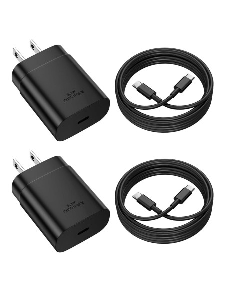 Cargador Rápido 25W USB C WILLOWHEN con Cable 6FT