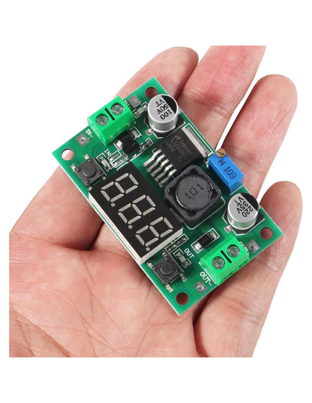 10PCS Convertidor Buck LM2596 AITRIP DC-DC Ajustable 4-40V