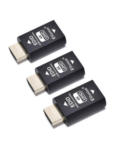 Emulador HDMI EDID Passthrough Evanlak 3ra Gen 4K 60Hz