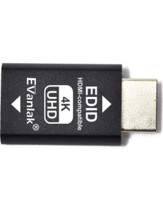Emulador HDMI EDID Passthrough Evanlak 3ra Gen 4K 60Hz 2