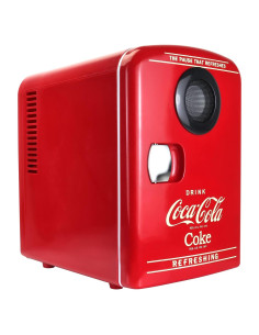 Mini Nevera Bluetooth Koolatron 4L Portátil Rojo Vintage