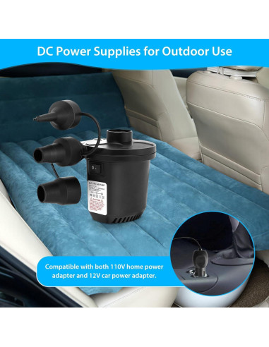 Bomba de Aire Eléctrica DHPTEK CZ-198C 5000 Pa 400 L/min