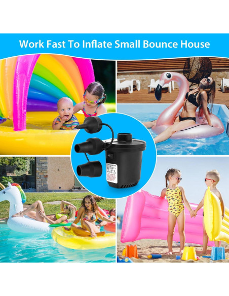 Bomba de Aire Eléctrica DHPTEK CZ-198C 5000 Pa 400 L/min