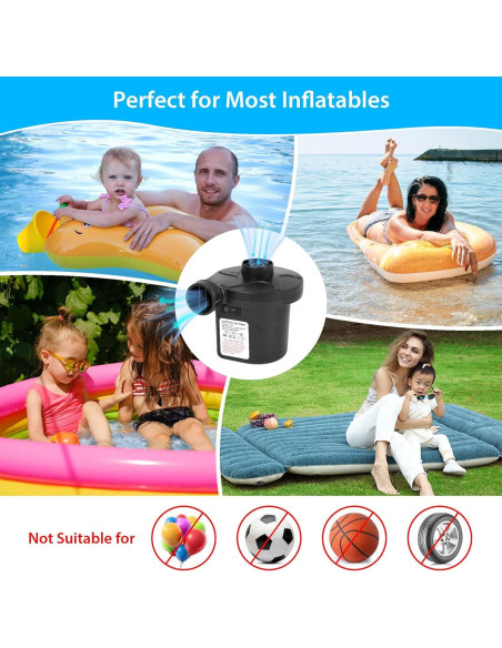 Bomba de Aire Eléctrica DHPTEK CZ-198C 5000 Pa 400 L/min