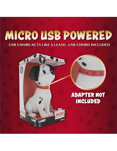 Lámpara Ambiental 101 Dálmatas Paladone - Luz Táctil USB