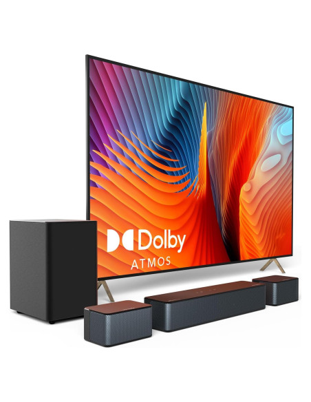 Barra de Sonido 5.1 Ultimea Poseidon D60 con Dolby Atmos 410W Barra de Sonido 5.1 Ultimea Poseidon D60 con Dolby Atmos 410W