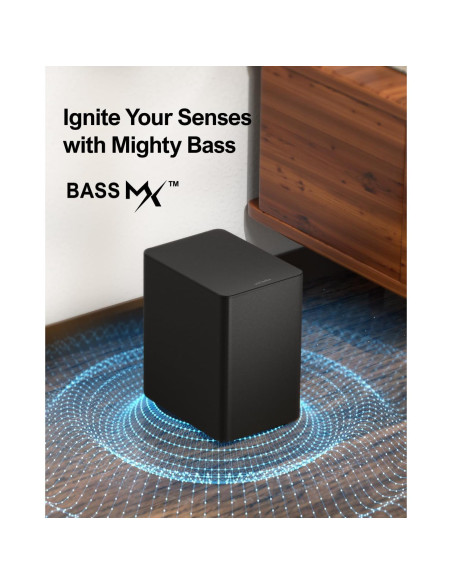 Barra de Sonido 5.1 Ultimea Poseidon D60 con Dolby Atmos 410W Barra de Sonido 5.1 Ultimea Poseidon D60 con Dolby Atmos 410W