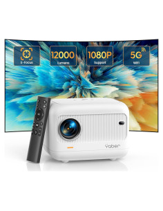 Mini Proyector YABER E1 1080P WiFi 5G Bluetooth 5.2 Portátil