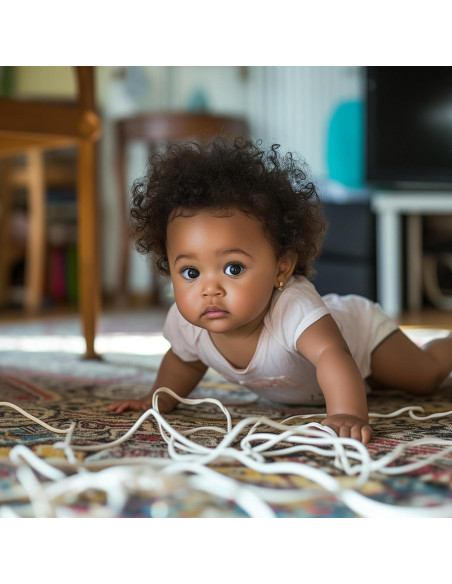 Canal de Cables A Plus Plastik 8.53m Blanco Autoadhesivo