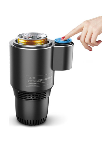 Taza Calentador y Enfriador de Café 12V Aqur2020, Aluminio