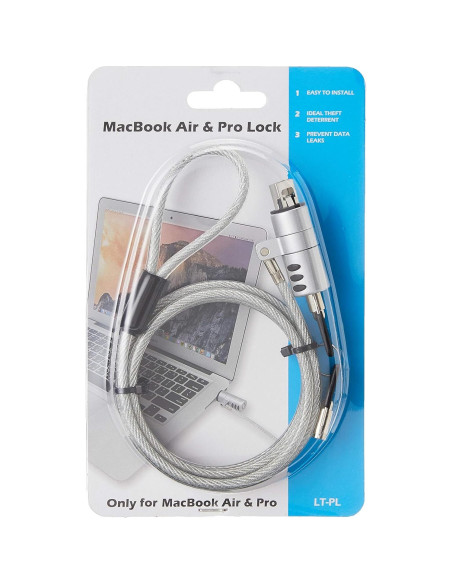 Candado de Seguridad USB 3.0 CTA Digital para MacBook