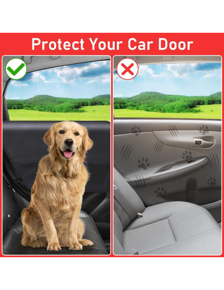 Protector de Puerta de Coche ALEIFLE 2 Piezas Impermeable