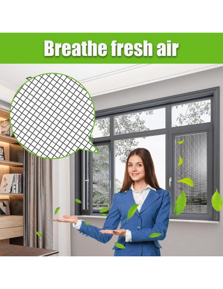 Kit de Reparación de Pantallas Moyios 121x305 cm Carbón