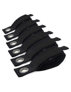 6 PCS Soporte de Cable Kadden Nylon Organizador 22 kg