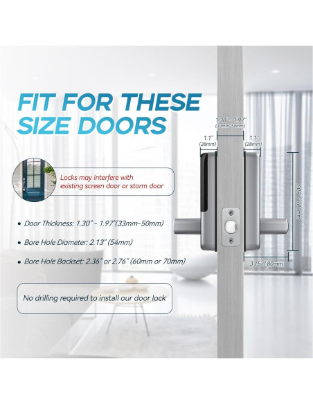 Cerradura Inteligente OLUMAT B22 con Huella Dactilar y Teclado