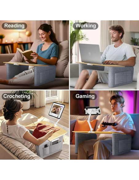 Soporte para Tableta UPERGO con Reposabrazos y Brazo Ajustable