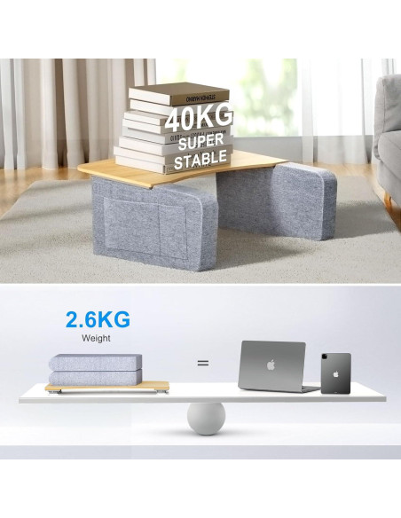 Soporte para Tableta UPERGO con Reposabrazos y Brazo Ajustable