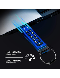 iStorage datAshur PRO 8 GB | Memoria USB Encriptada 2