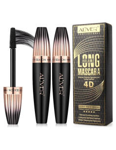 Máscara de Pestañas 4D Mcukv A Prueba de Agua 2 Paquetes