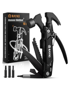 Martillo Multiherramienta 15 en 1 Rayki con Caja Regalo
