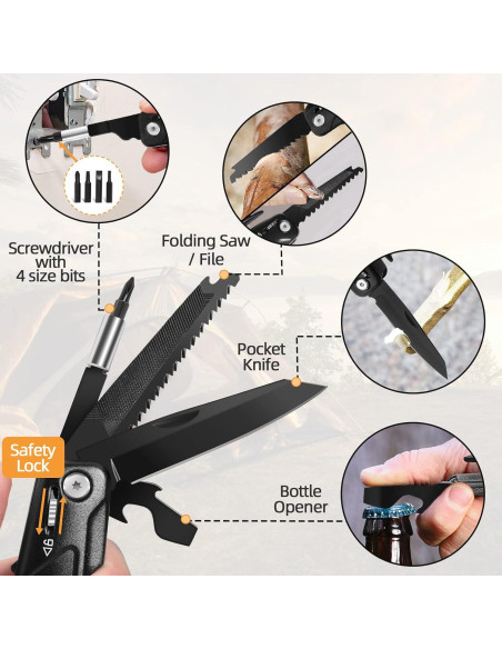 Martillo Multiherramienta 15 en 1 Rayki con Caja Regalo