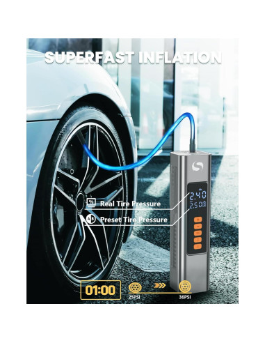 Compresor de Aire Portátil SERVOMASTER SM04 150 PSI