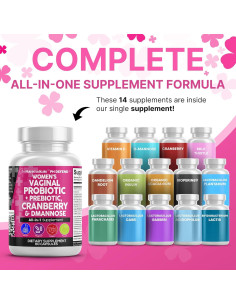 Probioticos Clean Nutraceuticals para Mujeres 60 Cápsulas 2